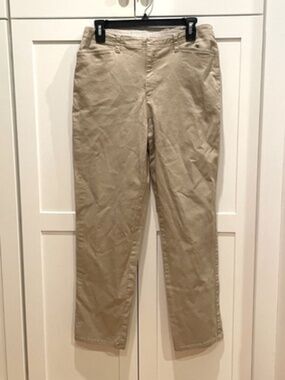 Liz Claiborne 12P Petite Tan Khaki Pants